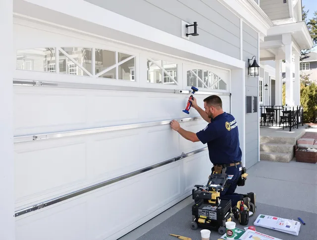 Professional garage door installation by Solon Garage Door Repair in Solon