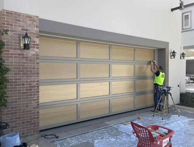 Garage door replacement service by Solon Garage Door Repair in Solon
